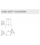 High Dot™ Fritz Hansen Sgabello