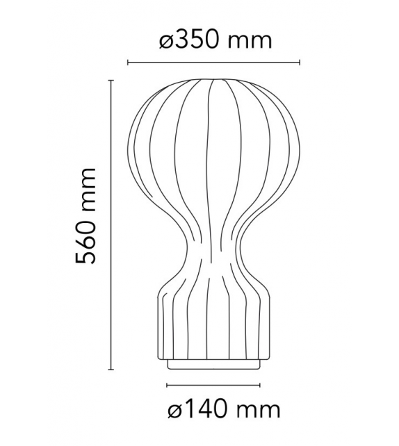 Ready for shipping - Gatto Flos Table Lamp