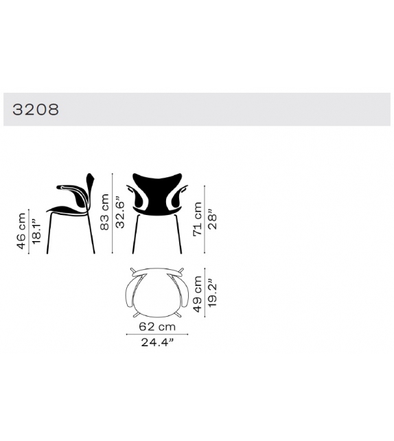 Lily Fritz Hansen Armstuhl