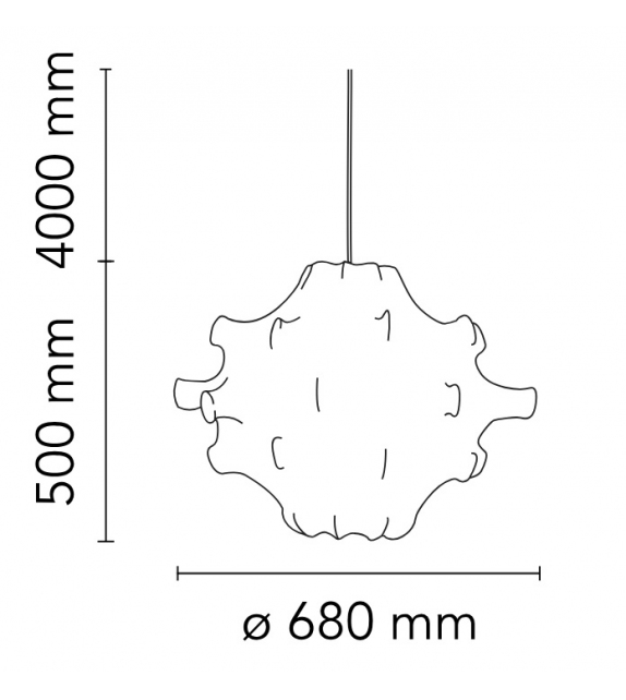 Taraxacum 1 Flos Pendant Lamp