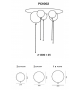 Memory Set Large Brokis Lampada da Soffitto