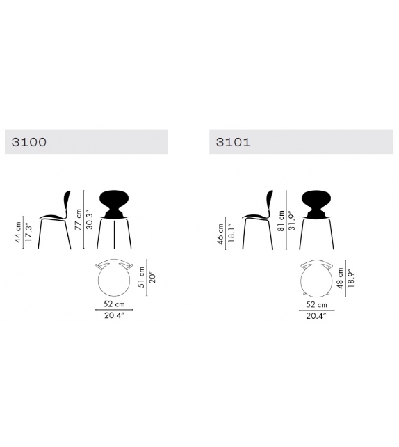 Series 7 Stuhl Fritz Hansen