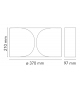 Foglio Flos Wall Lamp