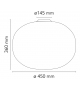Glo-Ball C2 Flos Lampada da Soffitto