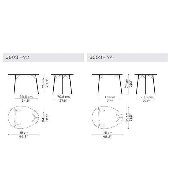 Egg™ Fritz Hansen Table