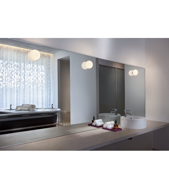 Mini Glo-Ball C/W Flos Lampe