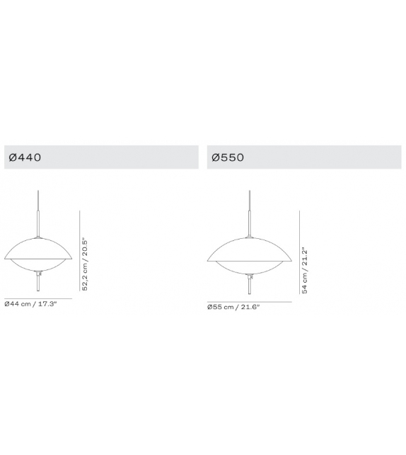 Clam™ Fritz Hansen Lampada a Sospensione