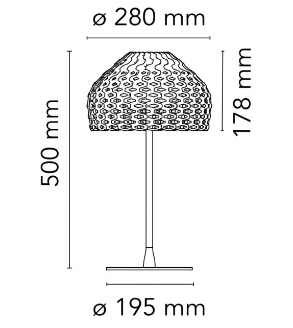Tatou T1 Flos Làmpara de Mesa