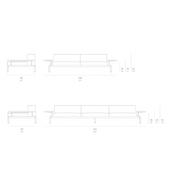 Lademadera Sofa Gandia Blasco