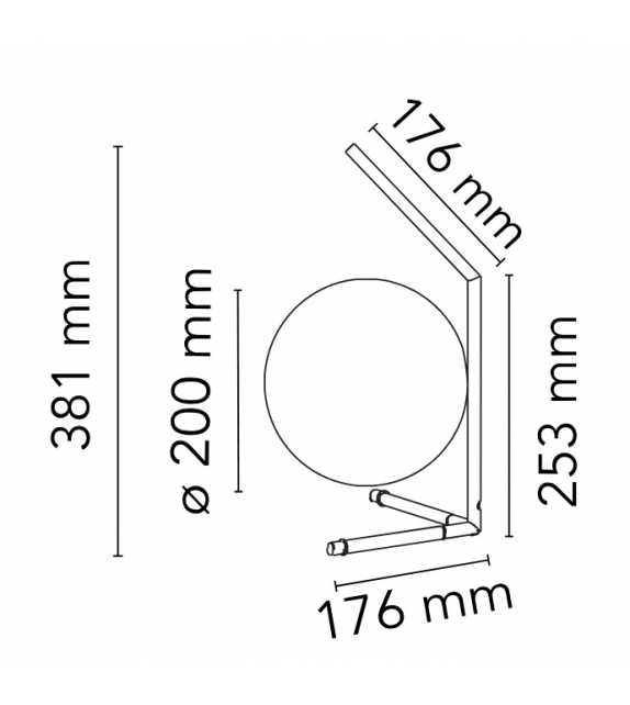IC T1 Low Flos Table Lamp