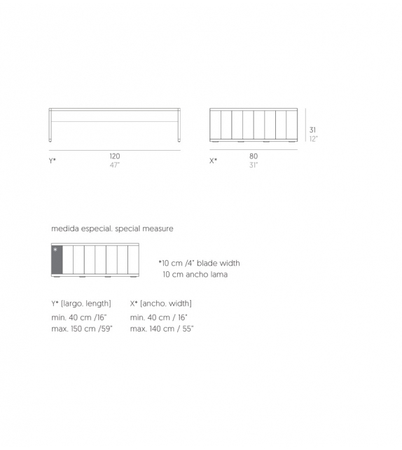 GBmodular Couchtisch Gandia Blasco