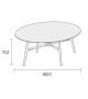 Ready for shipping - Francis Rimadesio Round Table