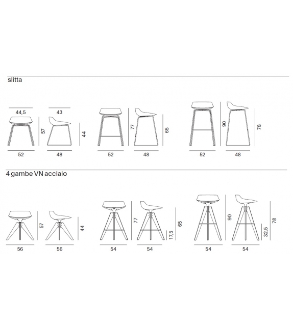 Flow Stool MDF Italia Tabouret