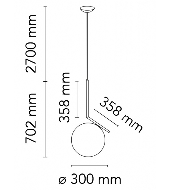 IC S2 Flos Pendant Lamp