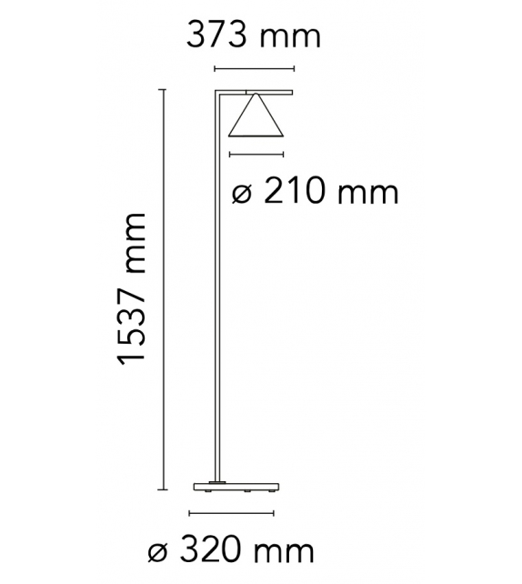 Captain Flint Flos Floor Lamp