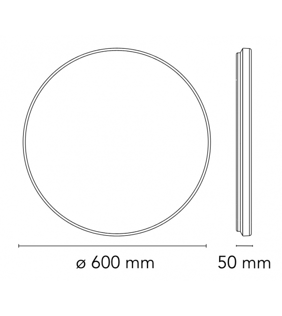 Clara Flos Lampada da Parete/Soffitto