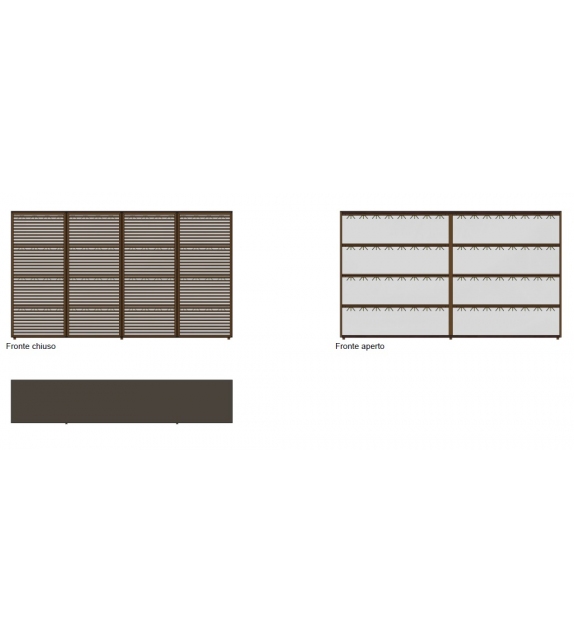 Listo para entregar - Alambra Rimadesio Mueble Contenedor