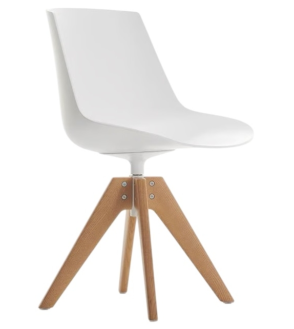 Flow Chair Rovere MDF Italia Sedia