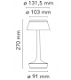 Bon Jour Unplugged Flos Table Lamp