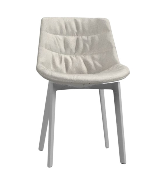 Flow Chair MDF Italia Sedia Imbottita 4 Gambe Cross
