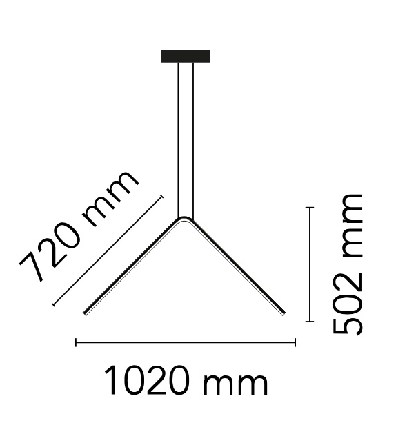 Arrangements Broken Line Flos Suspension