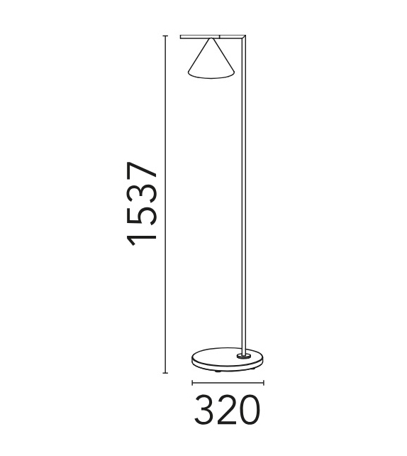 Captain Flint Flos Outdoor Floor Lamp