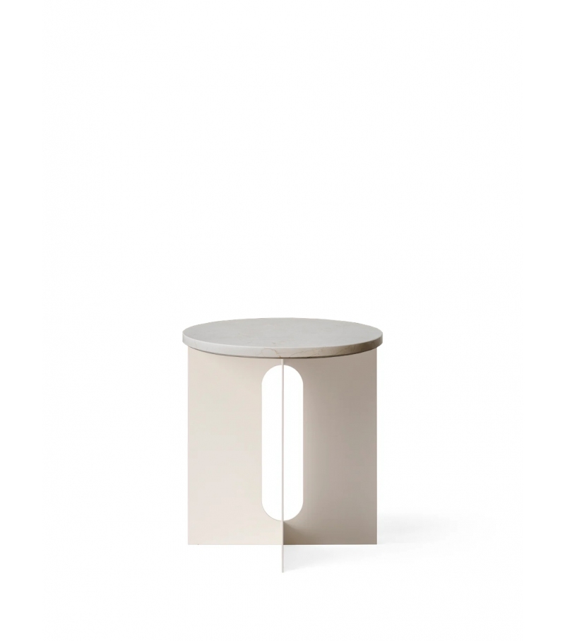 Androgyne Marble Menu Side Table