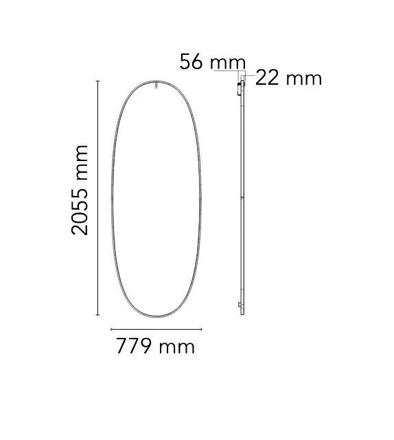 La Plus Belle Flos Espejo