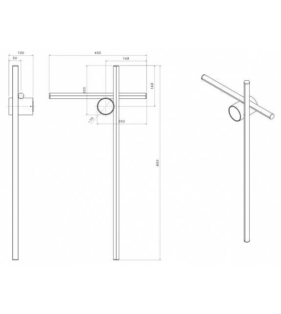 Coordinates Wall 2 Flos Lamp
