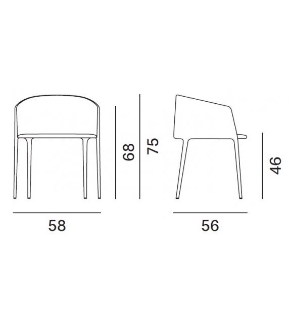 Achille Armchair MDF Italia Fauteuil