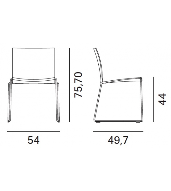 M1 MDF Italia Chair Outdoor