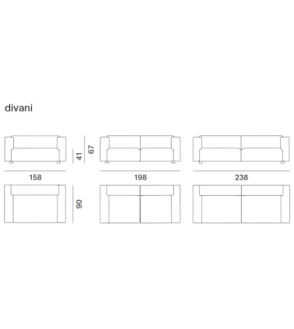 Mate MDF Italia Divano