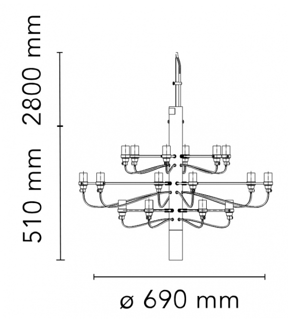 2097/18 Flos Suspension