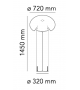 Chiara Flos Lampadaire