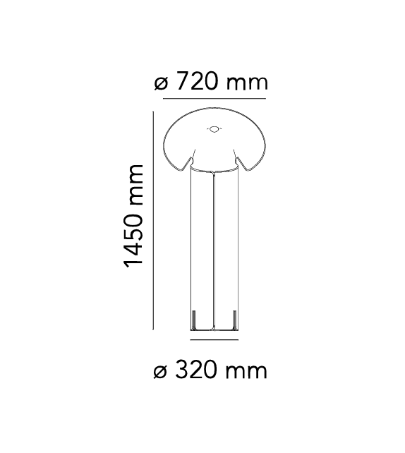 Chiara Flos Lampadaire