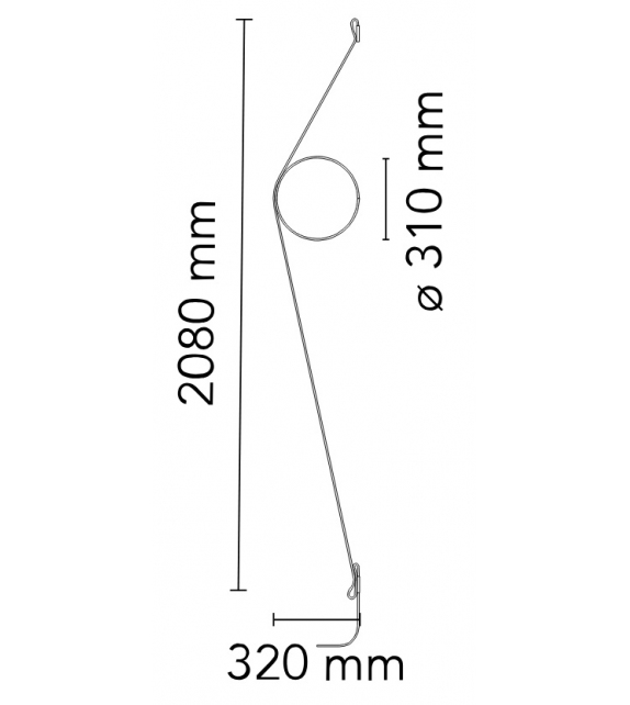 Wirering Flos Applique