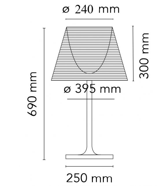 Ktribe T2 Flos Tischleuchte