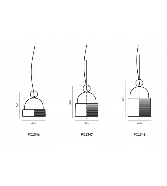 Dome Brokis Lampada da Tavolo