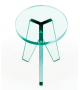 Crystal Stool Glas Italia Taburete