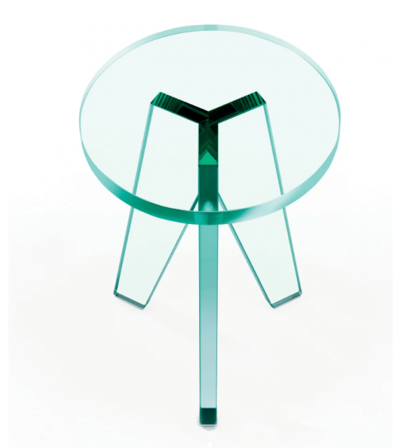 Crystal Stool Glas Italia Taburete