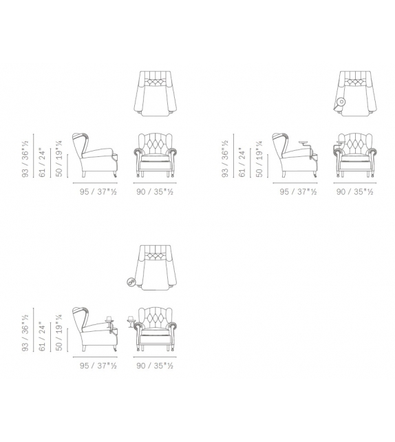 1919 Ultime Notizie Poltrona Frau Fauteuil