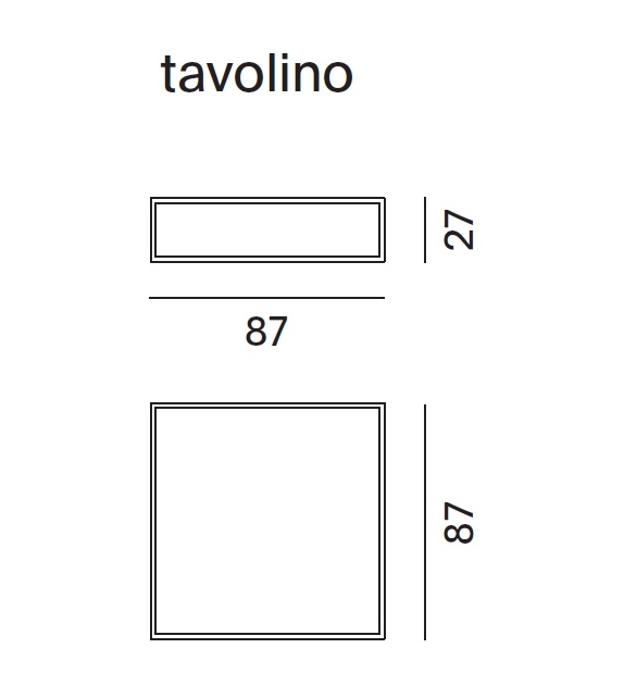 Arpa Sofá MDF Italia Outdoor Mesita