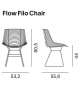 Flow Filo Chair MDF Italia Outdoor Chaise