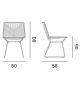 Neil Twist Chair MDF Italia Outdoor Silla