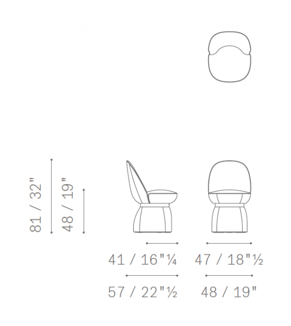 Leplì Poltrona Frau Chaise