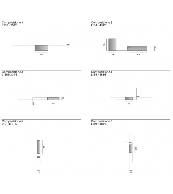 Mirror Lines MDF Italia Spiegel