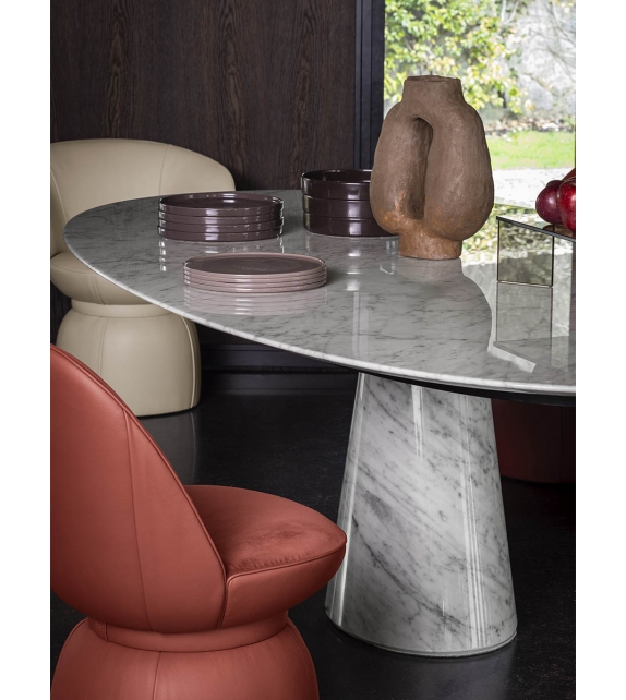 Mesa Ellipse Table Poltrona Frau