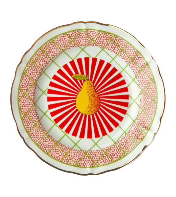 Pera Bitossi Home Assiette de Fruits