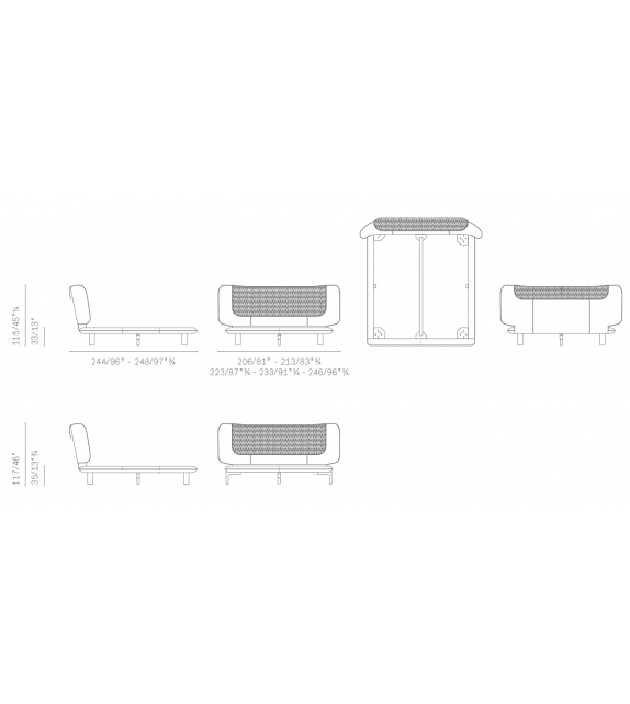 Duo Poltrona Frau Bed