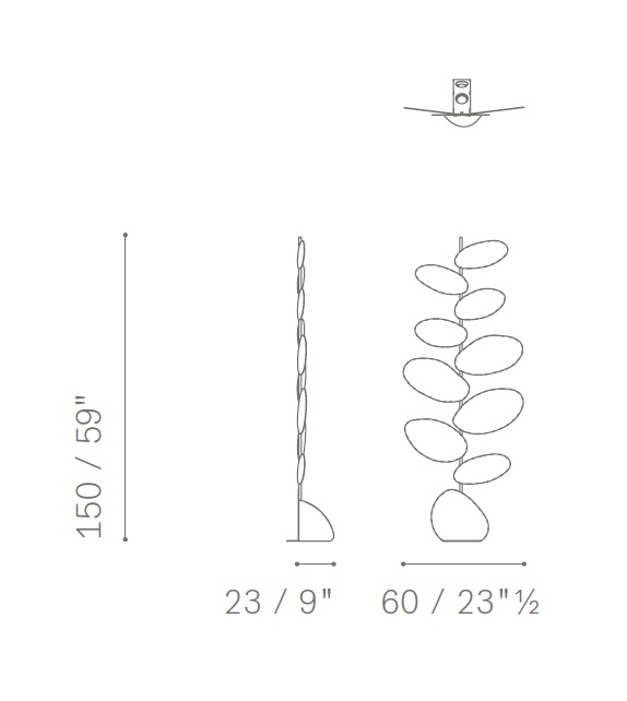Foliage Poltrona Frau Làmpara de Pie